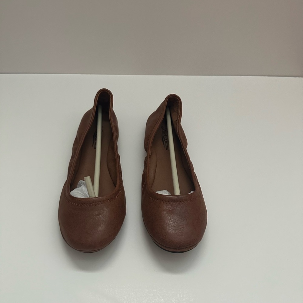New Lucky Brand Leather Flats - Picture 3 of 9